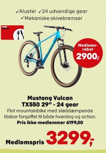 Kvickly Mustang cykel tilbud