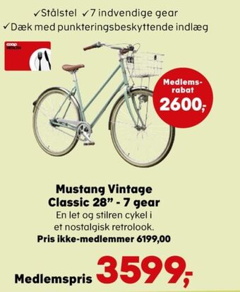 Kvickly Mustang cykel tilbud
