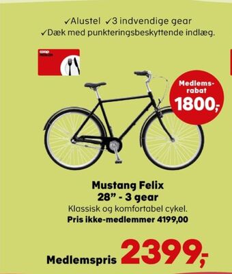 Mustang cykel