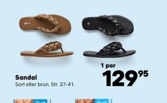 Kvickly Ukendt damesandaler tilbud