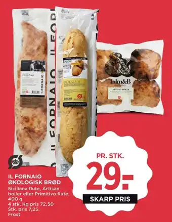 MENY Il fornaio brød tilbud