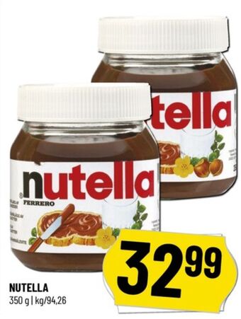 Løvbjerg Nutella smørepålæg tilbud