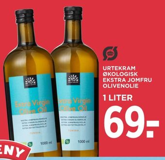 MENY Urtekram olivenolie tilbud