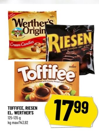 Løvbjerg Riesen karameller tilbud