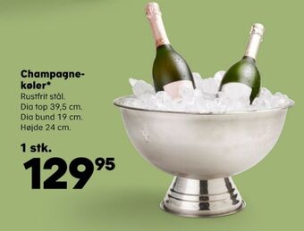 Kvickly Ukendt champagnekøler tilbud