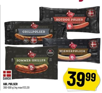 Løvbjerg Gøl wienerpølser tilbud