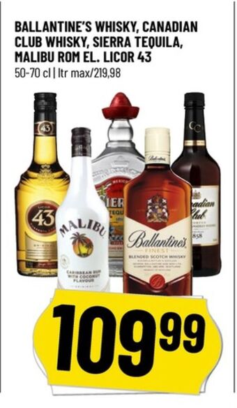 Ballantines whisky