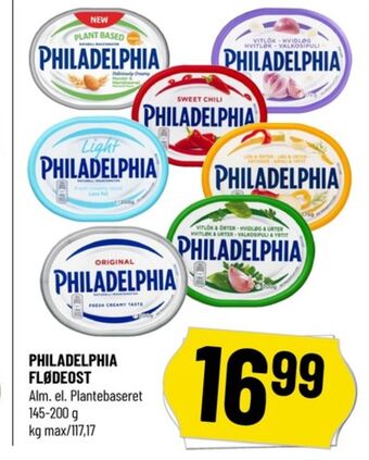 Philadelphia flødeost hvidløg & urter