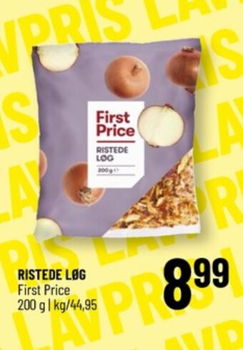First price løg