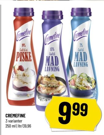 Cremefine flødealternativ 19 %