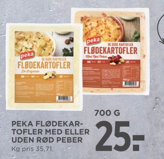 MENY Peka flødekartofler tilbud