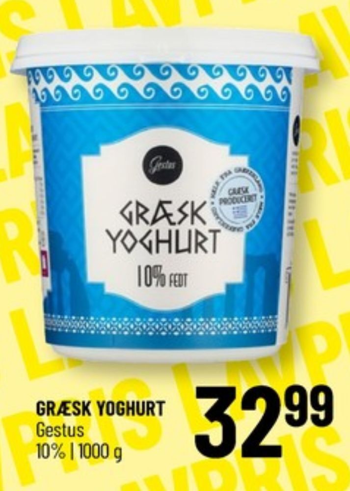 Løvbjerg Gestus yoghurt 10% tilbud
