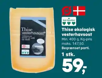 SuperBrugsen Thise skæreost vesterhavsost tilbud