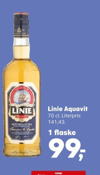 SuperBrugsen Linie aquavit akvavit tilbud