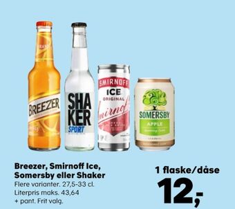 SuperBrugsen Smirnoff ice rtd tilbud