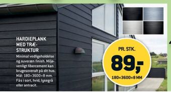 XL-BYG Hardieplank beklædningsbrædder tilbud