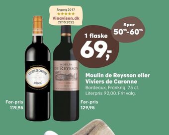 SuperBrugsen Ukendt fransk rødvin tilbud
