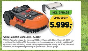 XL-BYG Landroid robotplæneklipper tilbud