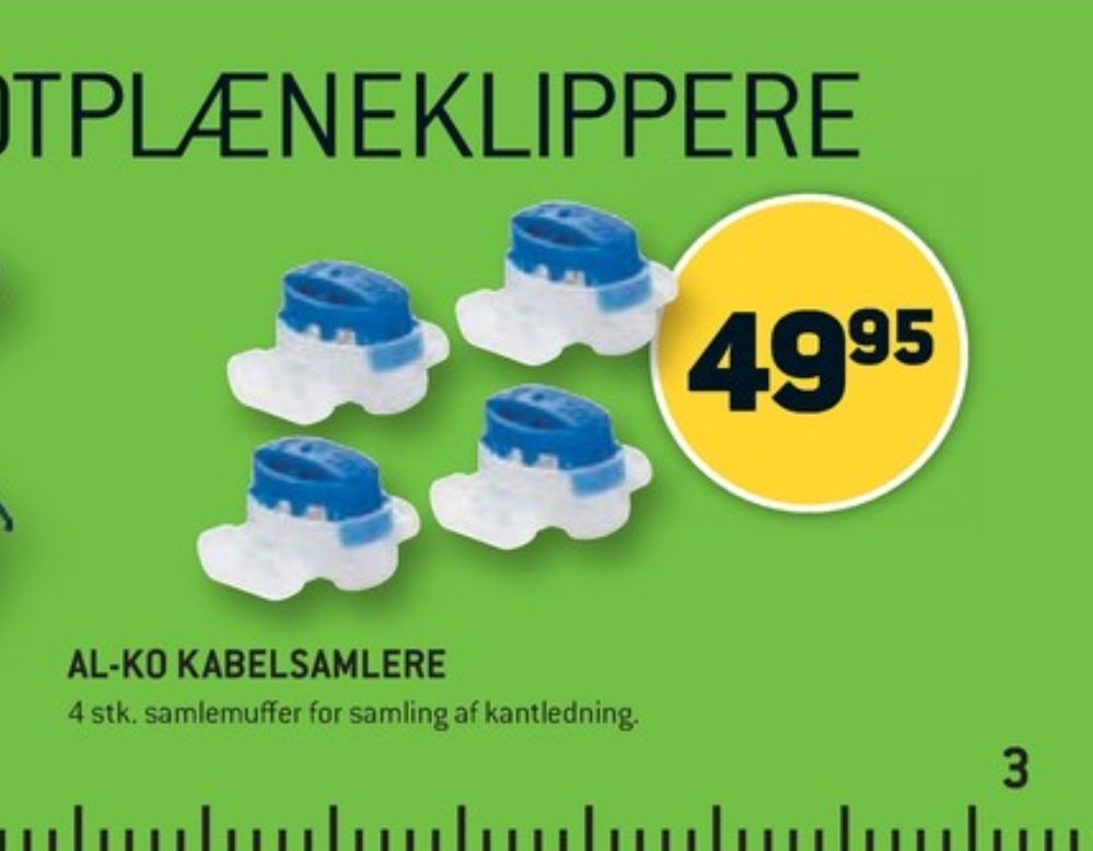 XL-BYG Al-ko kabelsamler tilbud