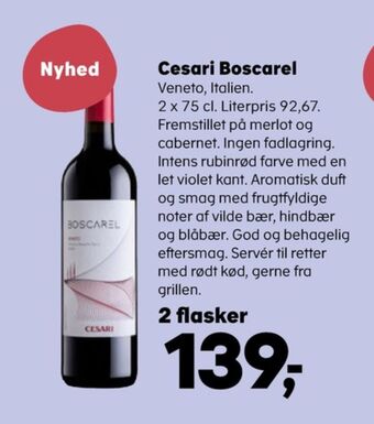SuperBrugsen Ukendt italiensk rødvin tilbud