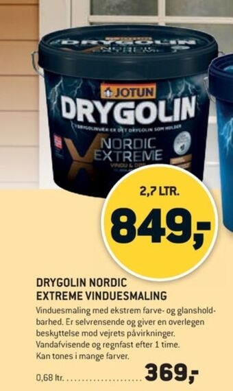 XL-BYG Drygolin maling tilbud