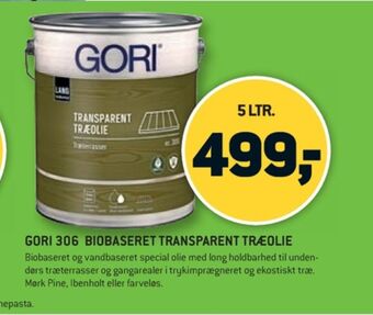 Gori træolie