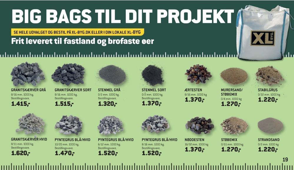 Xlbyg ærtesten tilbud hos XLBYG
