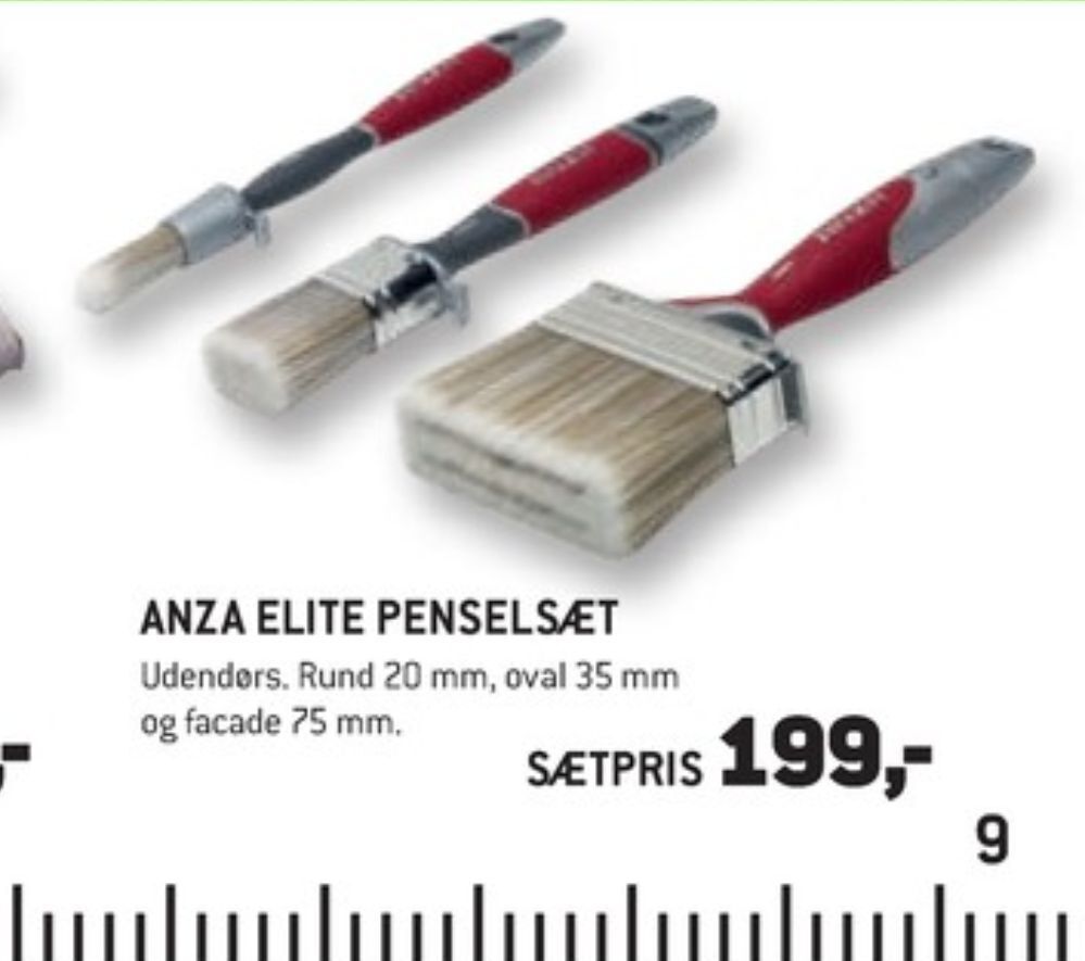 XL-BYG Anza penselsæt tilbud