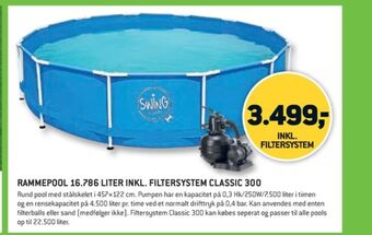 Swing pool