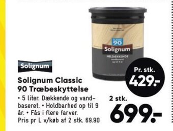 Bilka Solignum Classic 90 Træbeskyttelse tilbud