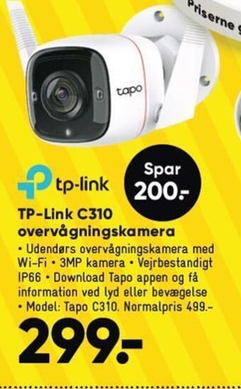 TP-Link C310 overvågningskamera