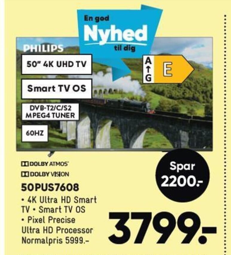 Bilka PHILIPS 50PUS7608 tilbud