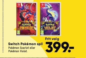 Bilka Switch Pokémon spil tilbud