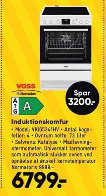 Bilka Induktionskomfur tilbud
