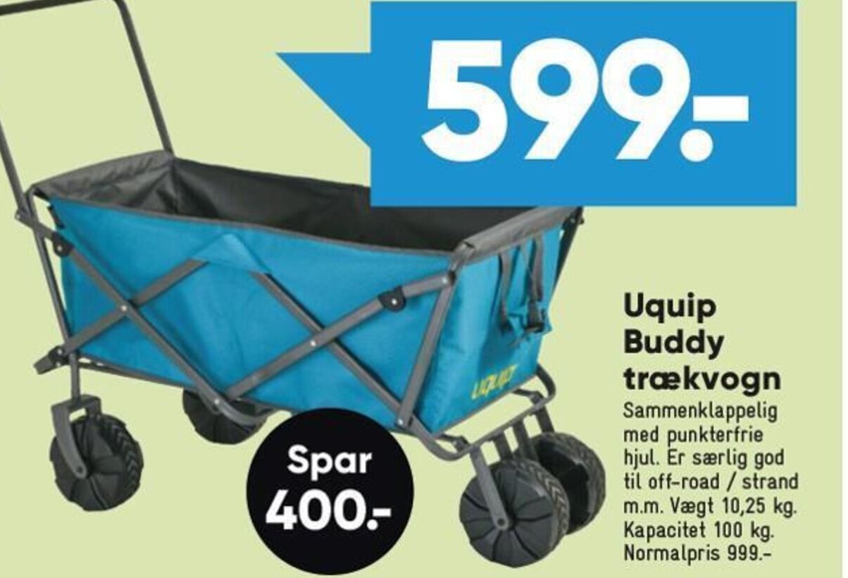 Bilka Uquip Buddy trækvogn tilbud