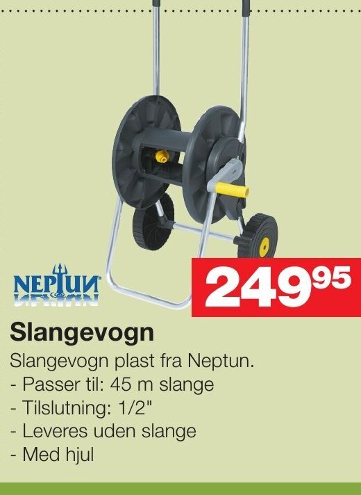 Bauhaus Slangevogn tilbud