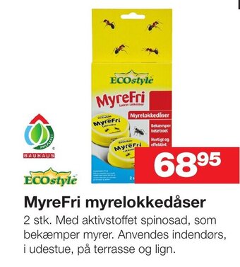 Bauhaus MyreFri myrelokkedåser tilbud
