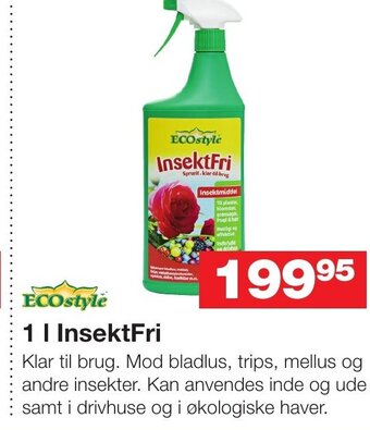 Bauhaus 1 I InsektFri tilbud