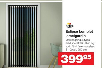 Eclipse komplet lamelgardin