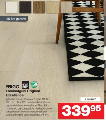 Bauhaus Laminatgulv Original Excellence tilbud