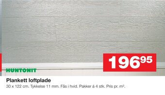 Bauhaus Plankett loftplade tilbud