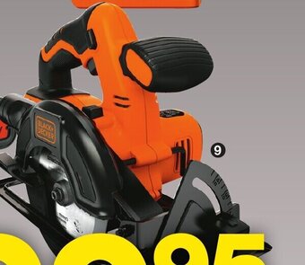 Bauhaus BLACK+ DECKER Akku Rundsav 18V tilbud