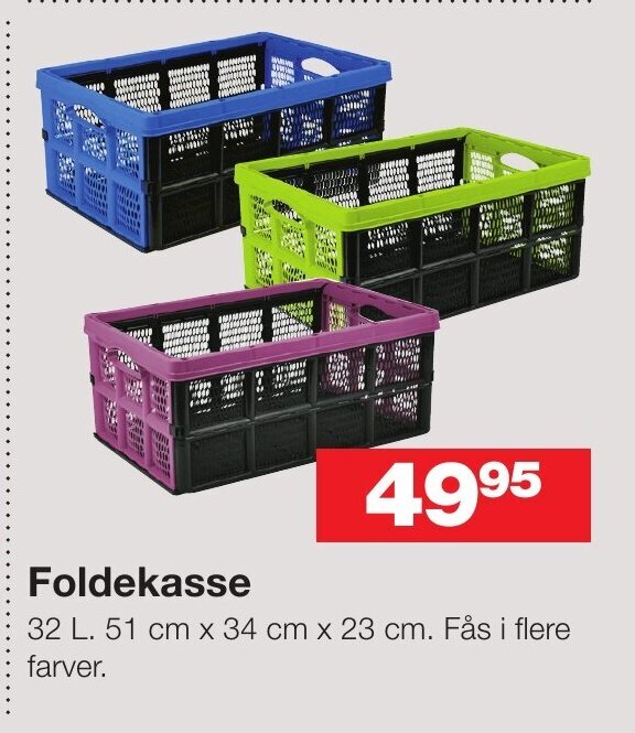 Bauhaus Foldekasse tilbud