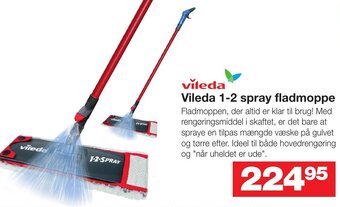 Vileda 1-2 spray fladmoppe