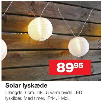 Solar lyskæde
