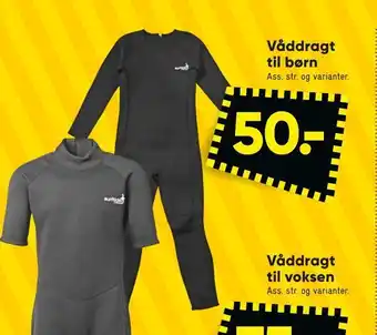 Bilka Våddragt til børn tilbud