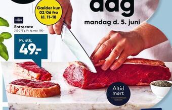 Bilka Entrecote tilbud