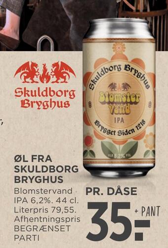 Øl fra skuldborg bryghus