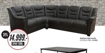 Madison hjørnesofa