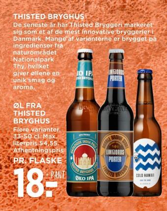 MENY Øl fra thisted bryghus tilbud